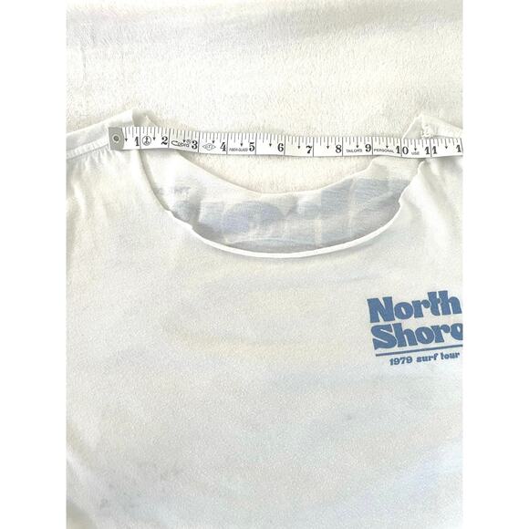 North Shore Surf Tour 1979 Graphic Tee White XL - Picture 6 of 7